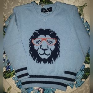 NWT Andy & Evan lion sweater